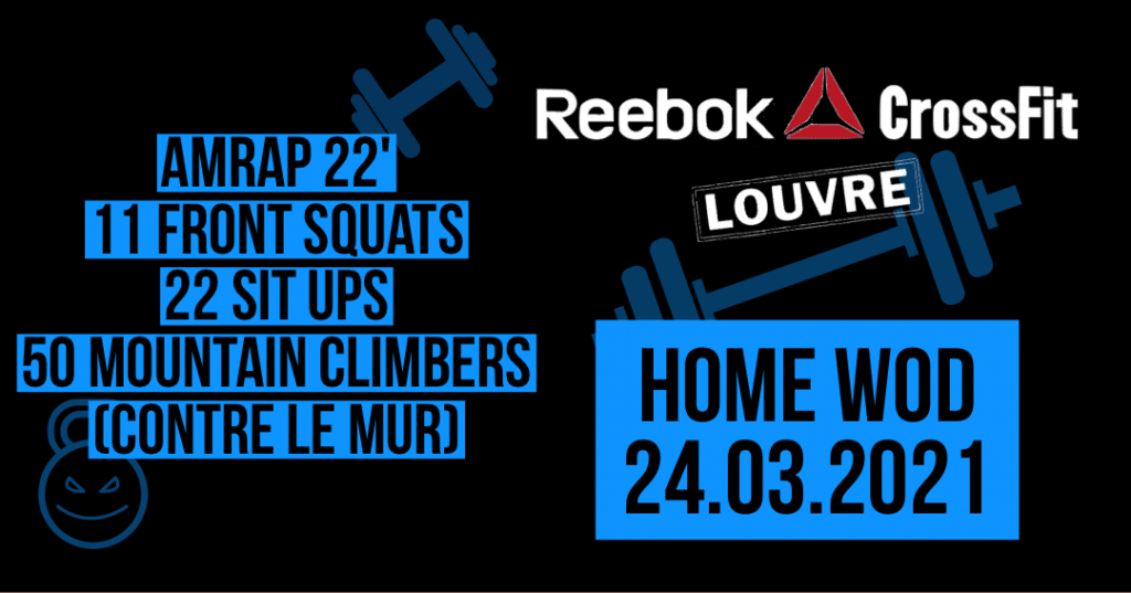 Front Squat Sit Up Wall Mountain Climber AMRAP